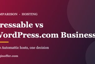 Pressable vs WordPress.com Business plan comparison