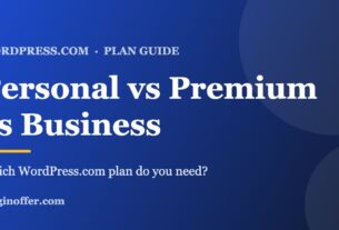 WordPress.com Personal vs Premium vs Business